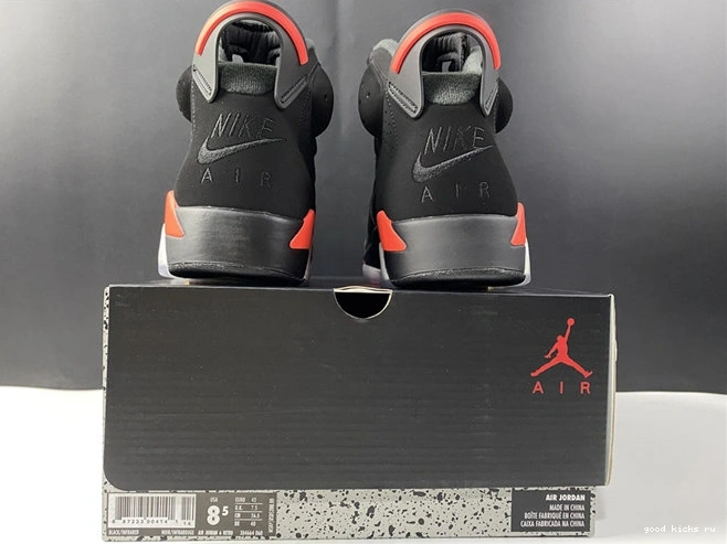 384664- Infrared EyeCatching Black Jordan6 4044 1014